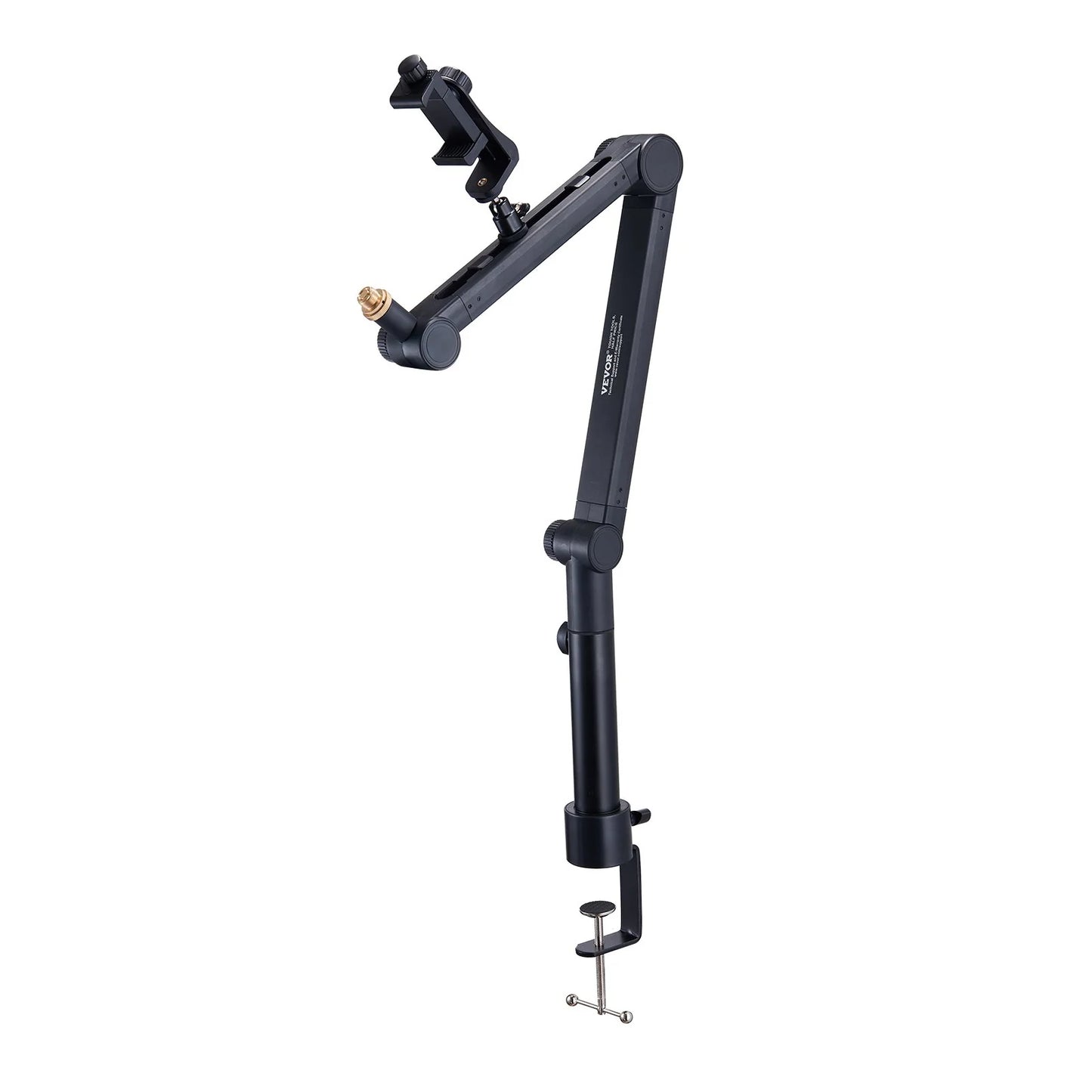 VEVOR Microphone Boom Arm with Desk Mount, 360¡Ã Rotatable, Adjustable Mic Stand with 3/8 to 5/8 Adapter Port Headset Hook, for Blue Yeti Hyperx Quadcast Blue Snowball Shure SM7B Audio Technica